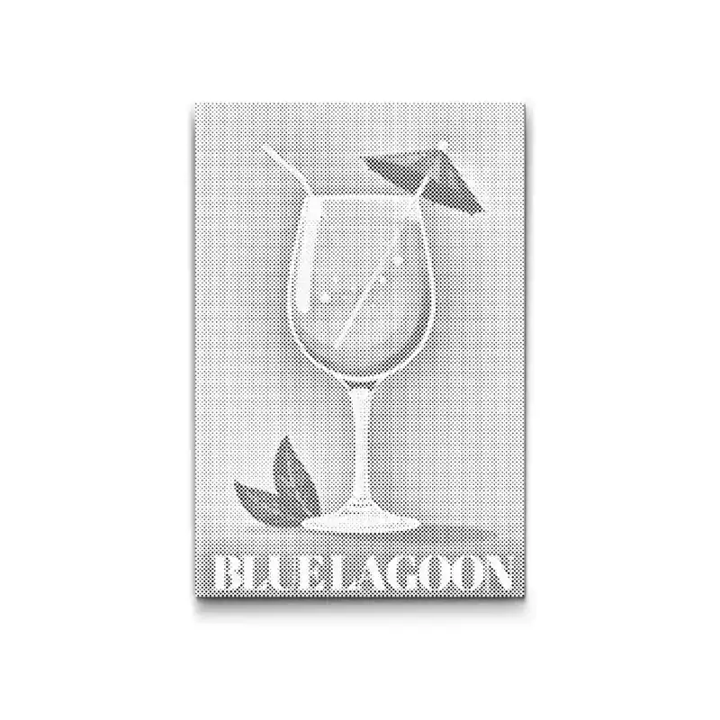 Ab Werk Punktmalerei – Blue Lagoon