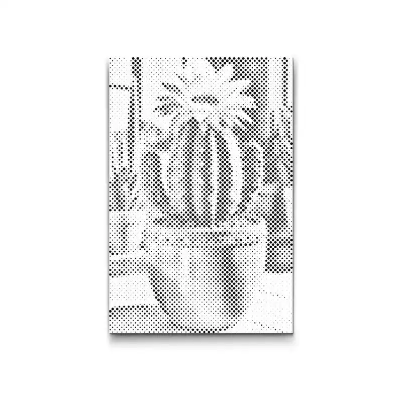 Punktmalerei – Blühender Kaktus Sofort Bestellen