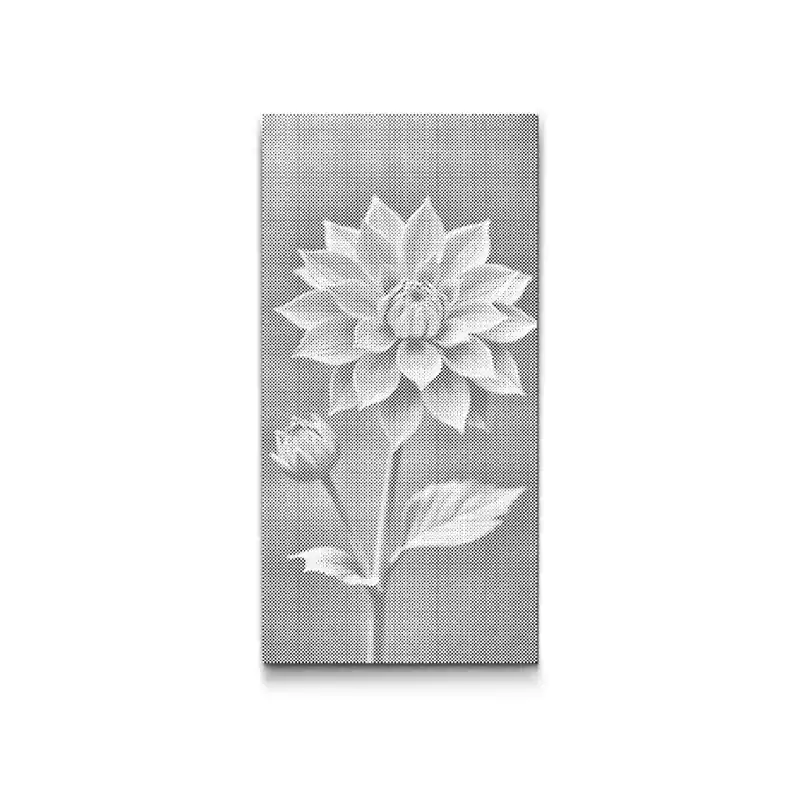 Top-Seller Punktmalerei – Blume in Blau