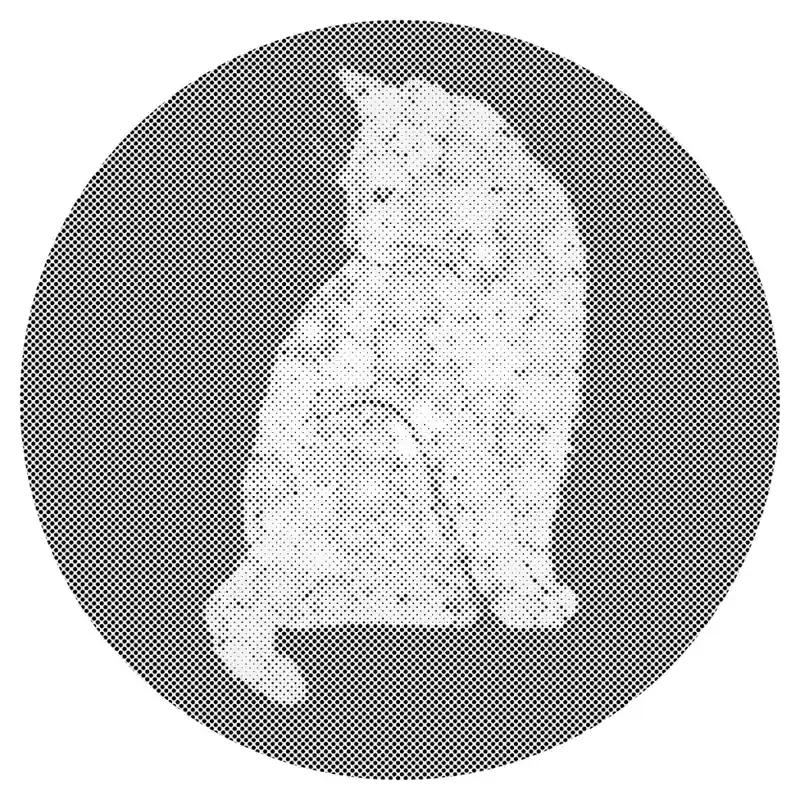 Punktmalerei – Blumenkatze Abverkauf