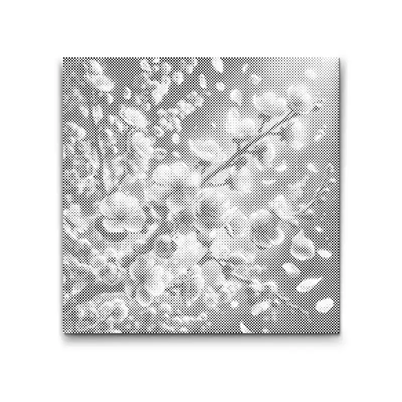 Punktmalerei – Blüten der Sakura Solange Der Vorrat Reicht