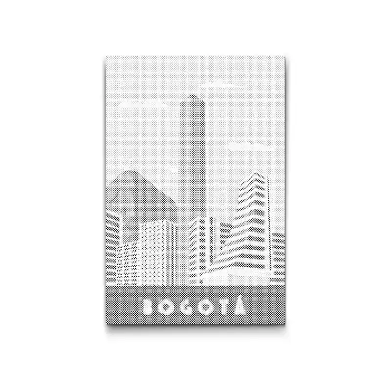 Punktmalerei – Bogotá, Kolumbien Kostenfreie Lieferung