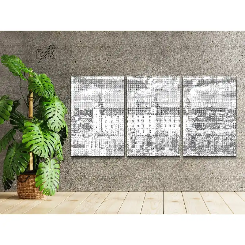 Punktmalerei – Bratislava (3er-Set) Premium