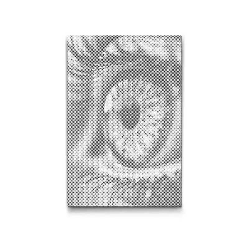 Punktmalerei – Braunes Auge Ausverkauf