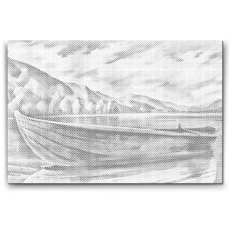 Punktmalerei – Boot auf dem Wasser Bestseller