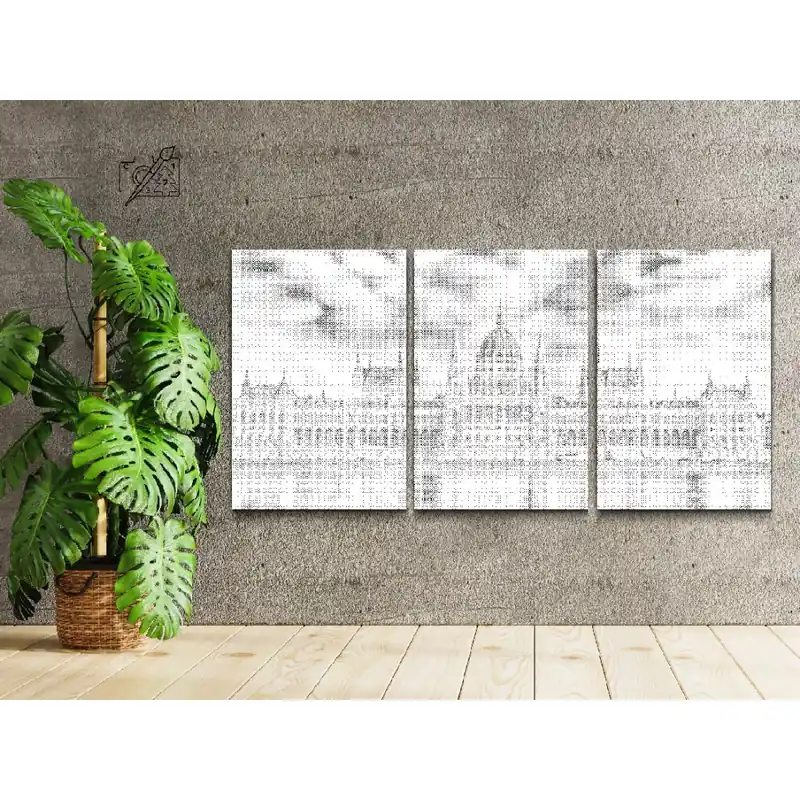 Direktkauf Punktmalerei – Budapest (3er-Set)