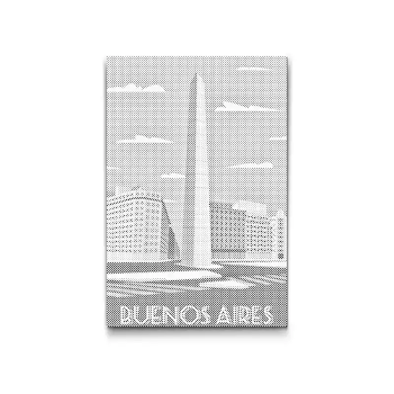 Punktmalerei – Buenos Aires, Argentinien Ausverkauf
