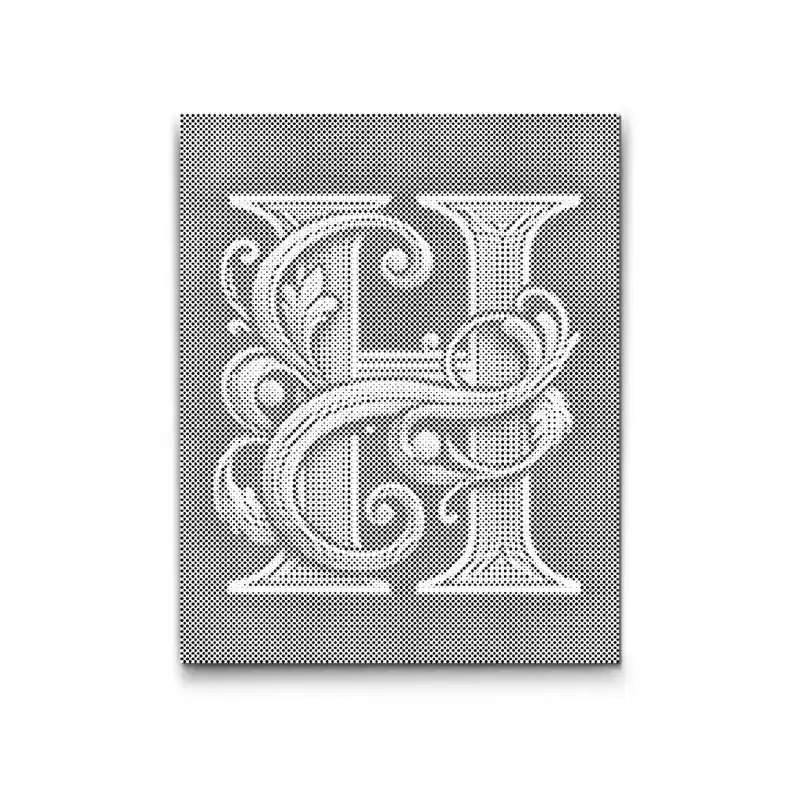 Direkt Vom Hersteller Punktmalerei – Buchstabe H