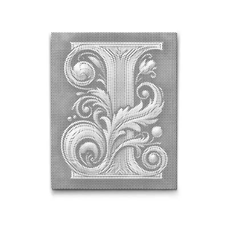 Punktmalerei – Buchstabe I Sonderangebot