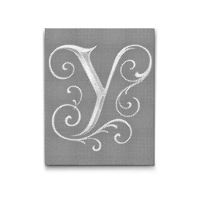 Kostenfreie Lieferung Punktmalerei – Buchstabe Y