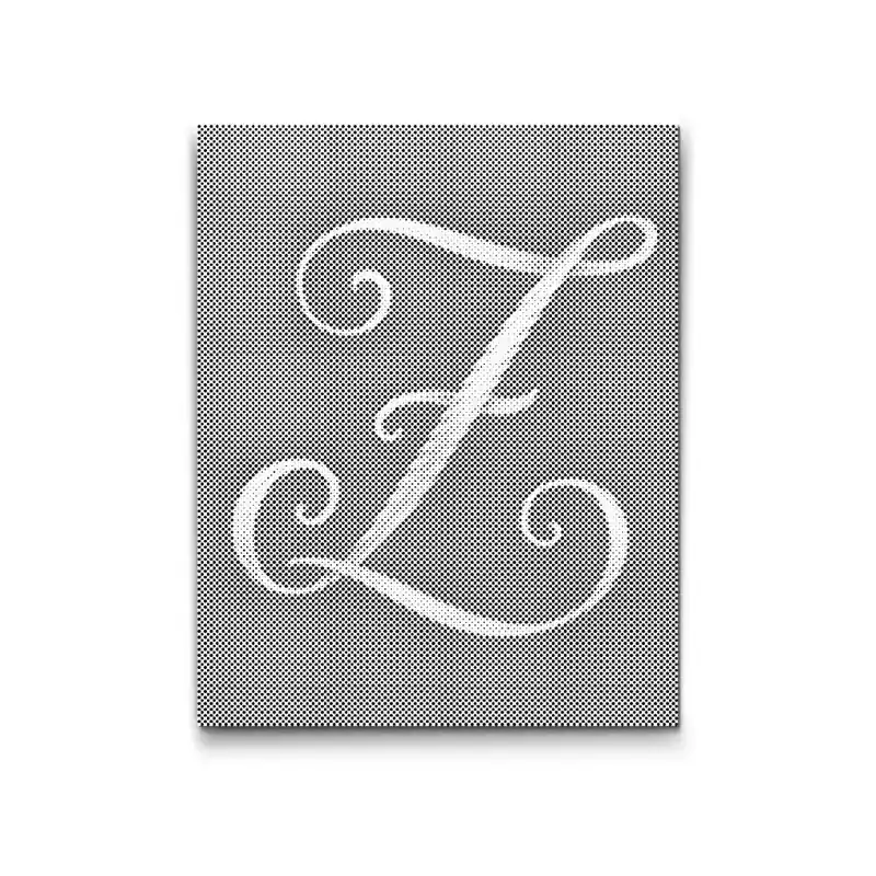 Ab Werk Punktmalerei – Buchstabe Z