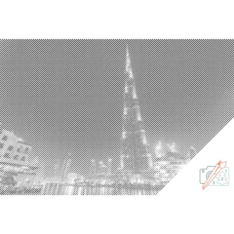 Punktmalerei – Burj Khalifa, Dubai Neu