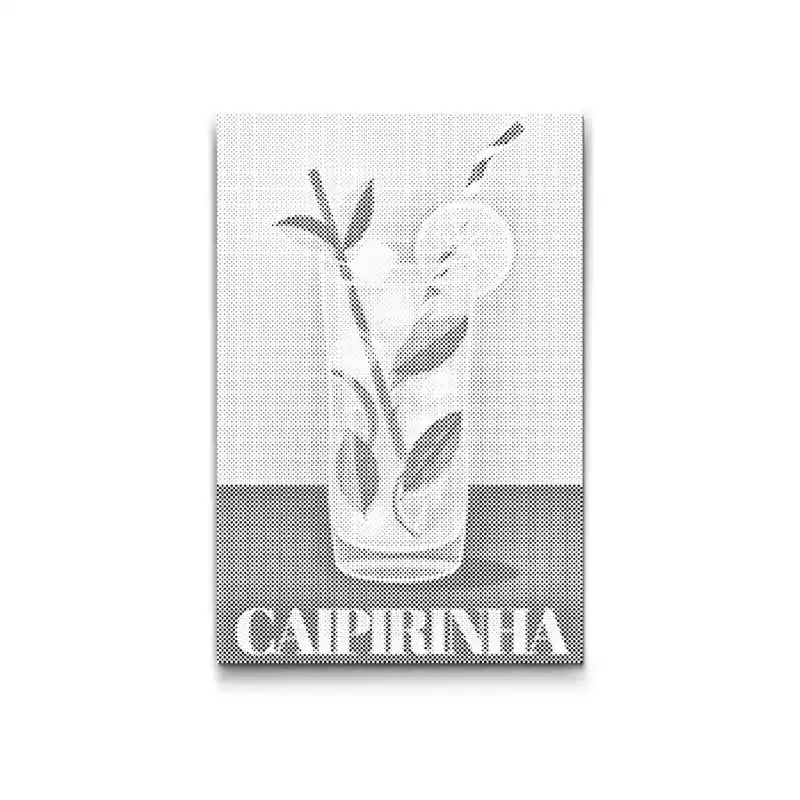 Punktmalerei – Caipirinha Weltweiter Versand