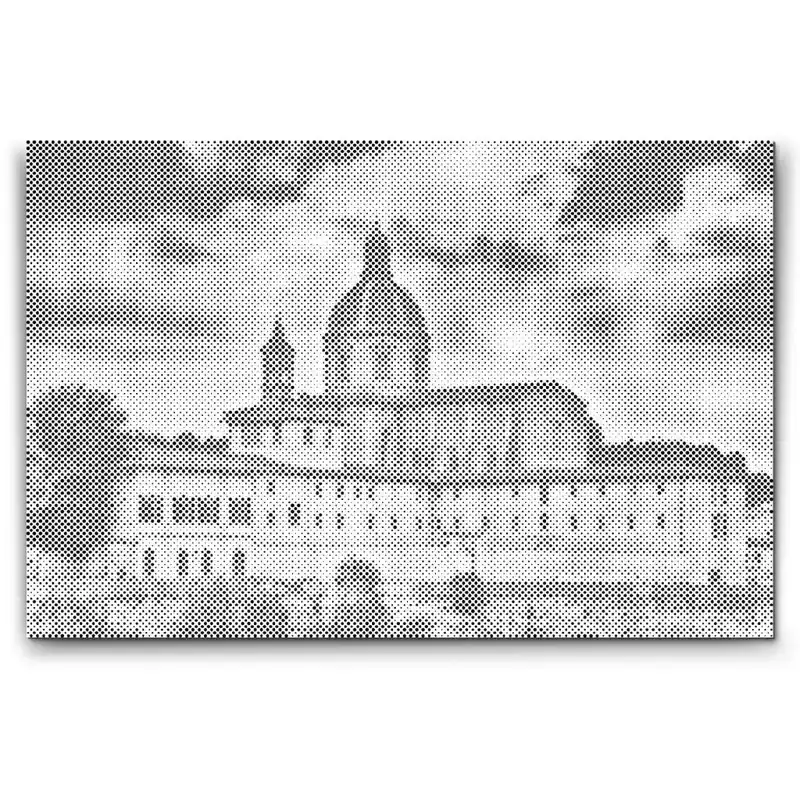 Punktmalerei – Das Florentiner Priesterseminar Mengenrabatt