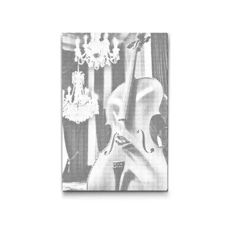 Punktmalerei – Cello im Saal Direktkauf