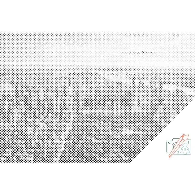 Punktmalerei – Central Park, New York Gleich Bestellen