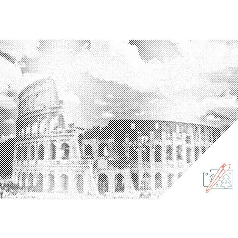 Heißes Angebot Punktmalerei – Colosseum 2