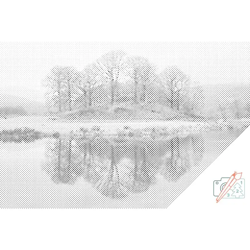 Punktmalerei – Cumbria Lake District, Großbritannien Online Kaufen