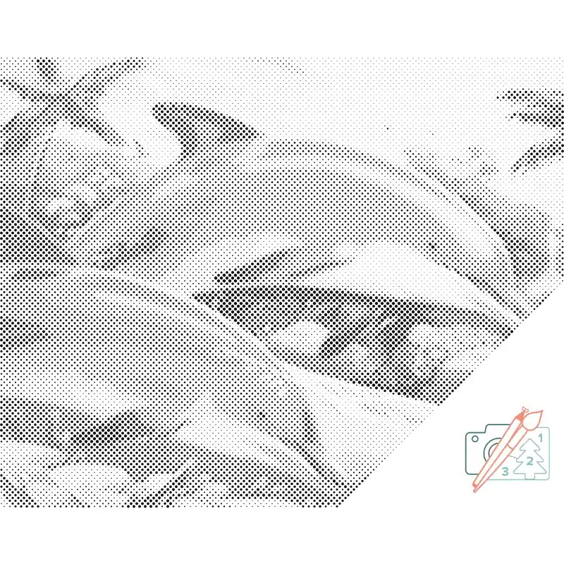 Punktmalerei – Delfine im Meer Heute Kaufen