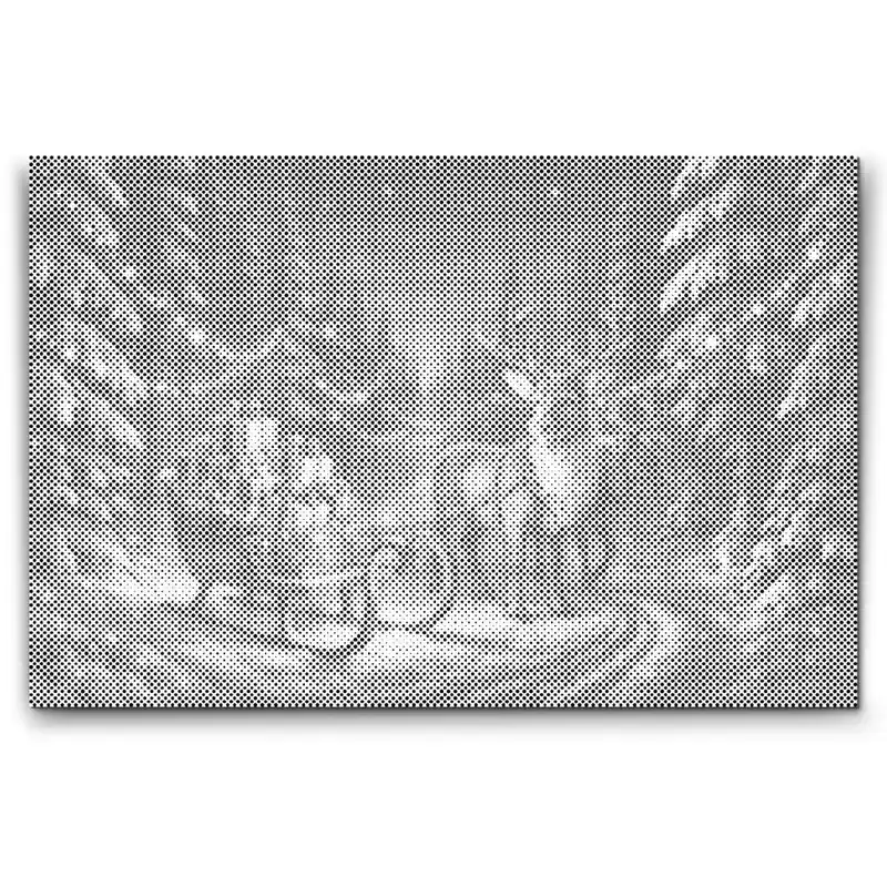 Weltweiter Versand Punktmalerei – Der Schlitten des Weihnachtsmanns