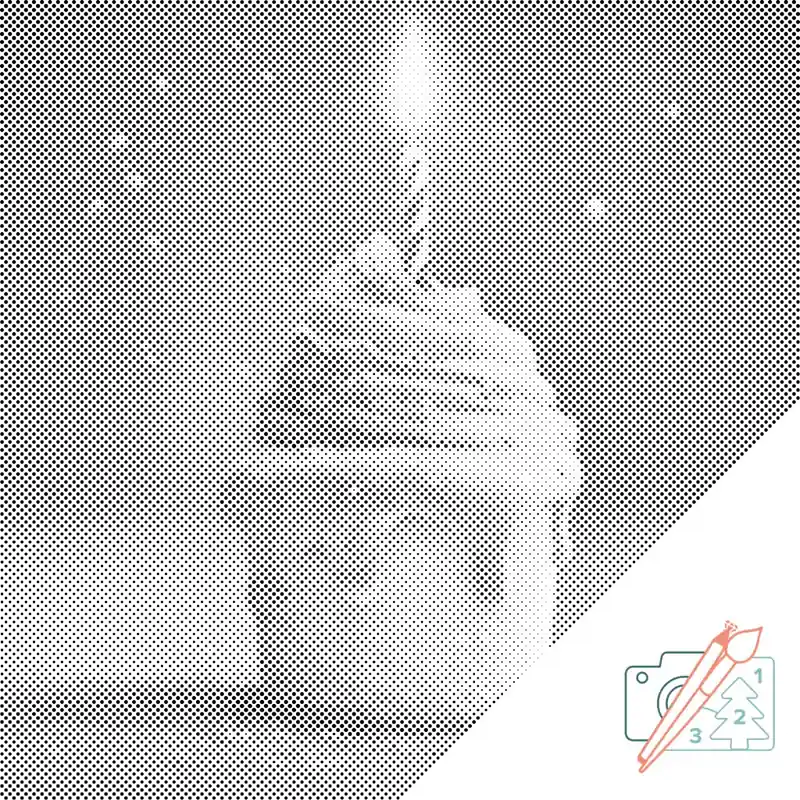 Punktmalerei – Der erste Geburtstag Neu