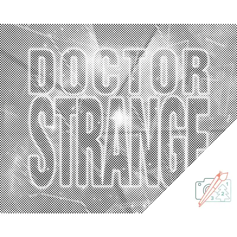 Knallerangebot Punktmalerei – Doctor Strange