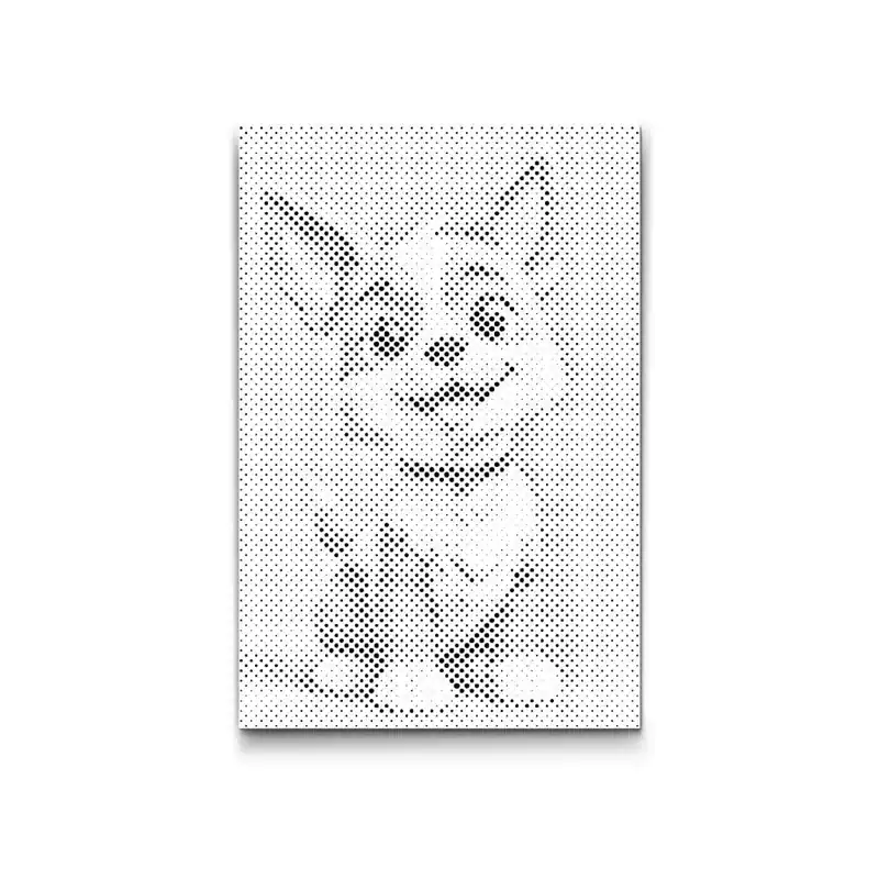 Punktmalerei – Doggy für Kinder Neue Ware