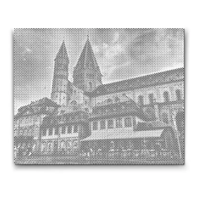 Punktmalerei – Dom, Mainz – Deutschland Rabatt