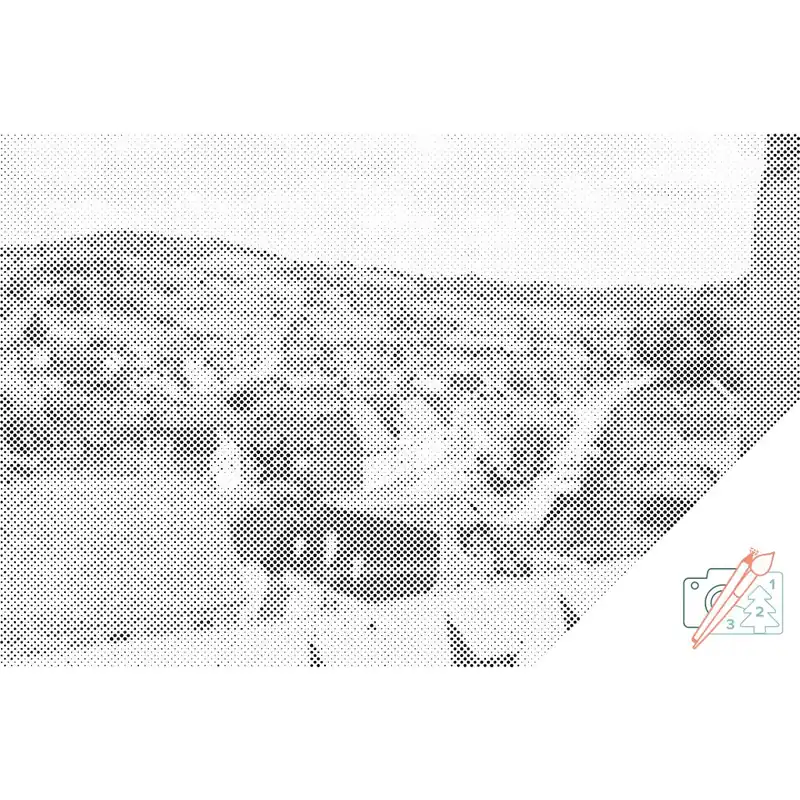 Kracherpreis Punktmalerei – Dorf Birthälm, Rumänien