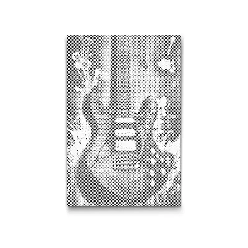 Punktmalerei – E-Gitarre Versand Am Gleichen Tag