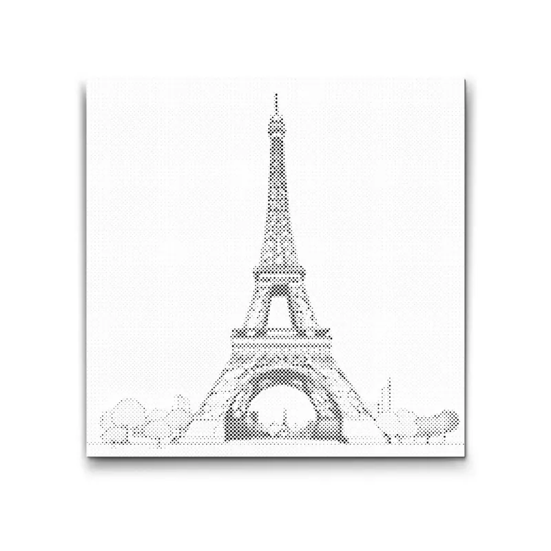 Großhandel Punktmalerei – Eiffelturm 3