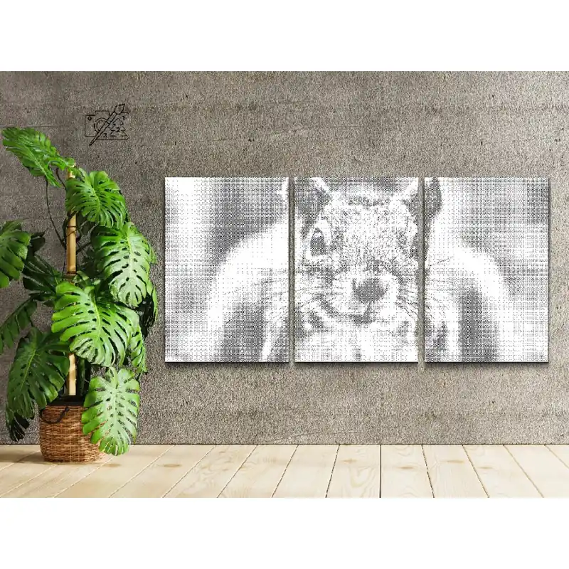 Knallerangebot Punktmalerei – Eichhörnchen (3er-Set)