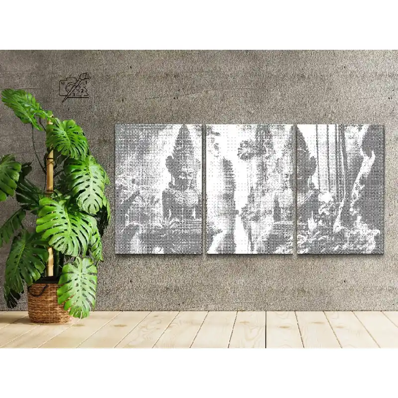 Direkt Vom Hersteller Punktmalerei – Eine entspannende Oase (3er-Set)