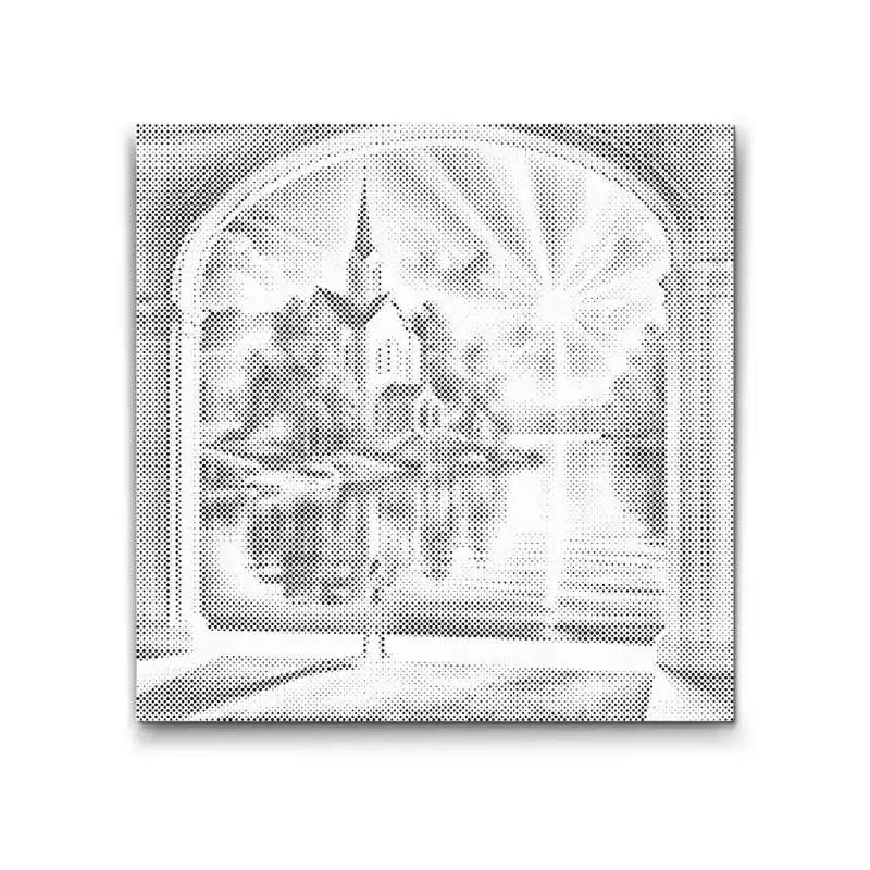 Bestseller Punktmalerei – Einfallende Sonnenstrahlen 1