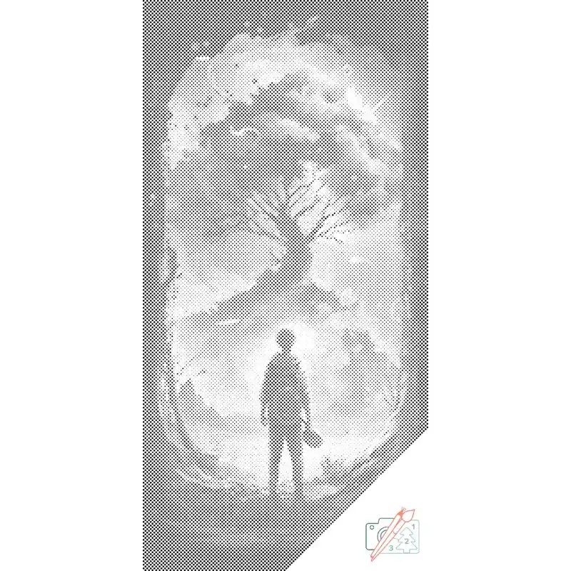 Punktmalerei – Eingang in eine andere Welt Top-Seller