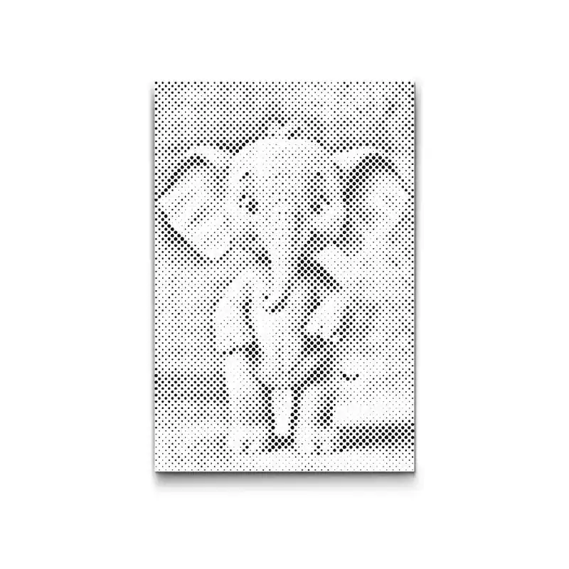 Punktmalerei – Elefant für Kinder Highlight