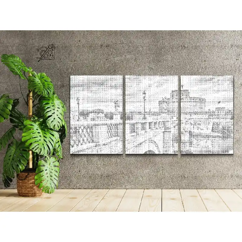 Punktmalerei – Engelsburg in Rom 3 (3er-Set) Angebot