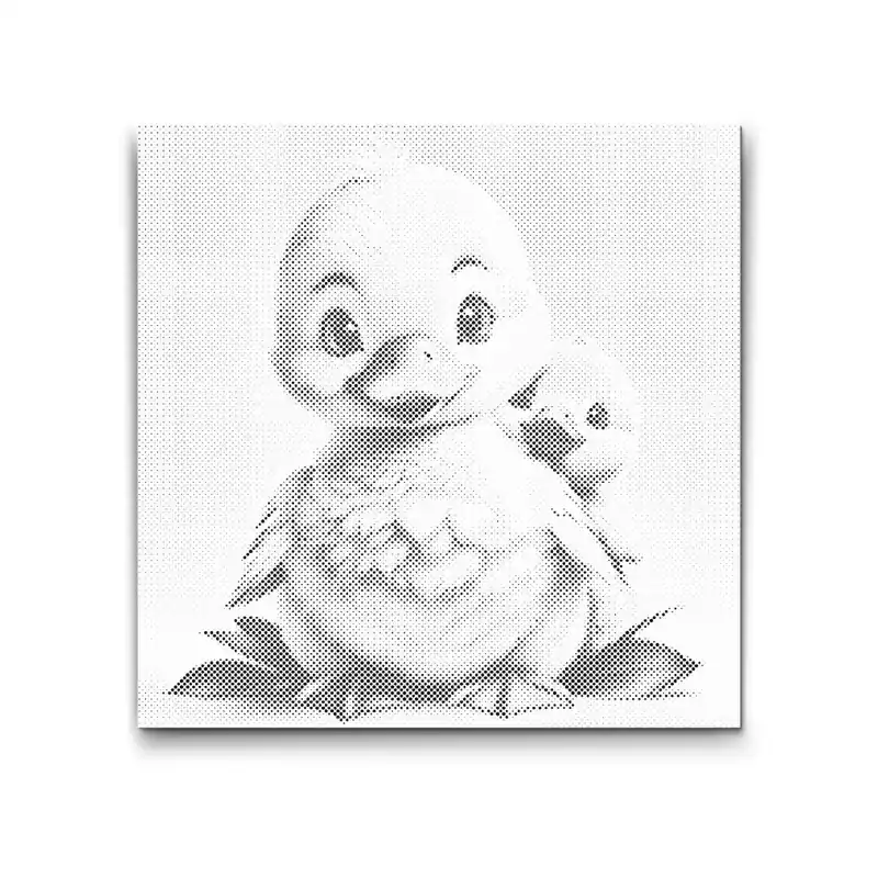 Punktmalerei – Ente mit Entlein Im Trend