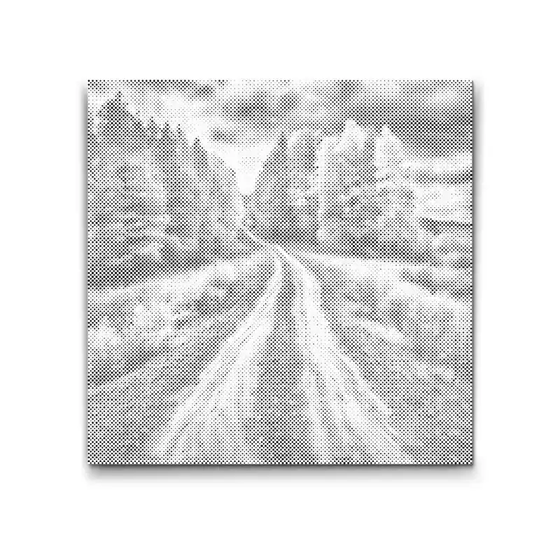 Punktmalerei – Feldweg im Herbst Sonderaktion