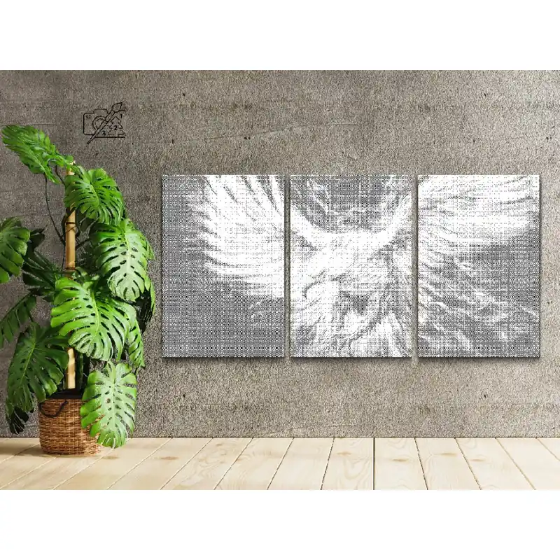 Versand Am Gleichen Tag Punktmalerei – Feuriger Adler (3er-Set)