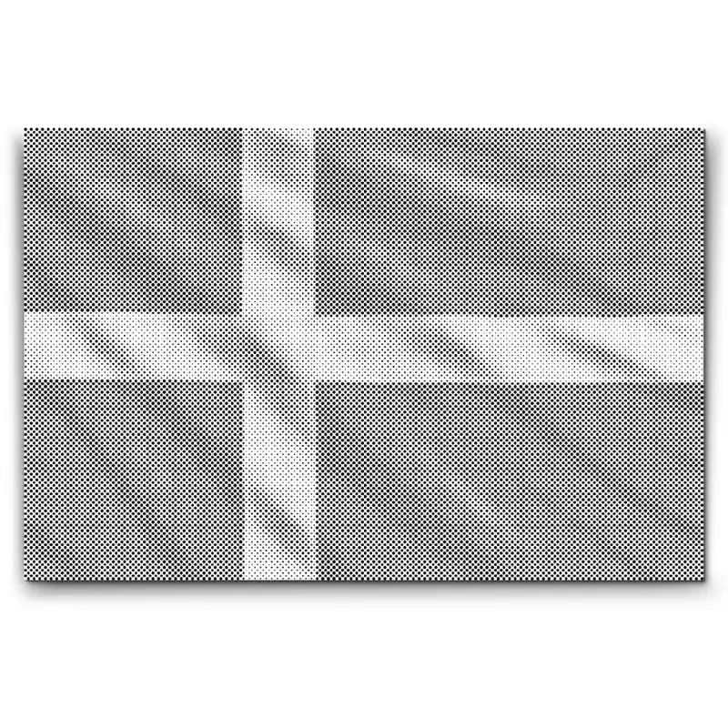 Punktmalerei – Flagge Dänemarks Ab Werk