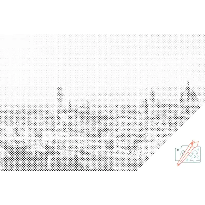 Markenprodukt Punktmalerei – Florenz, Italien