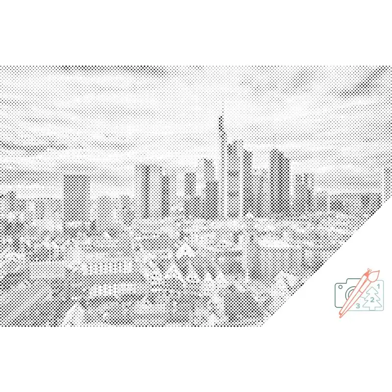 Punktmalerei – Frankfurt Nur Heute