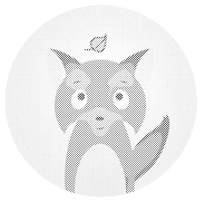 Punktmalerei – Fuchs Kostenloser Rückversand