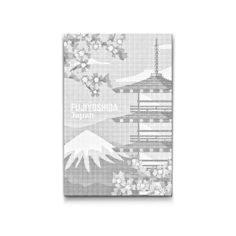 Punktmalerei – Fujiyoshida, Japan Großhandel