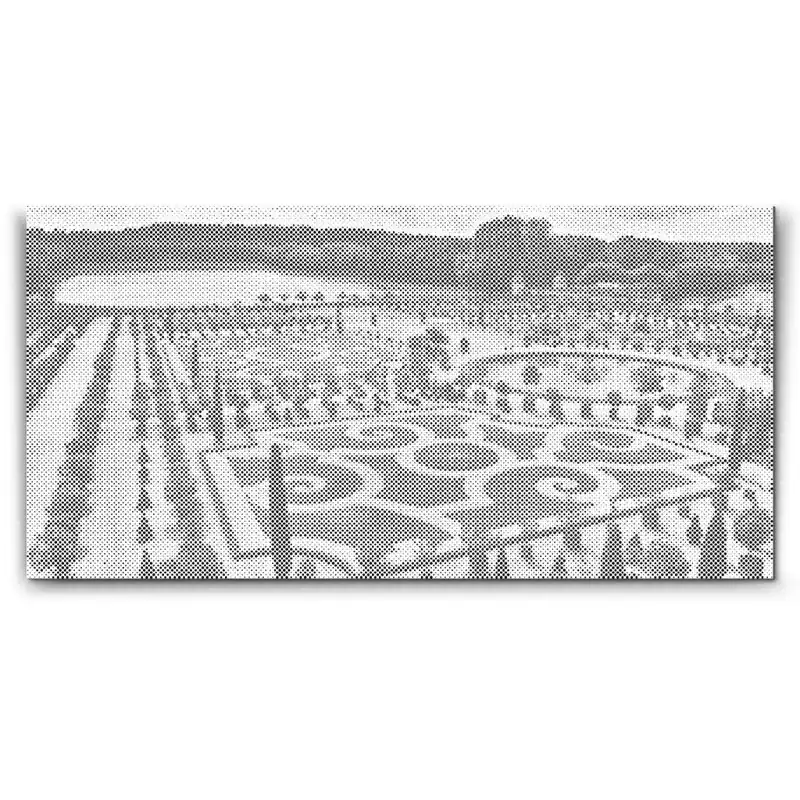 Punktmalerei – Garten in Versailles – Frankreich Mega-Angebot