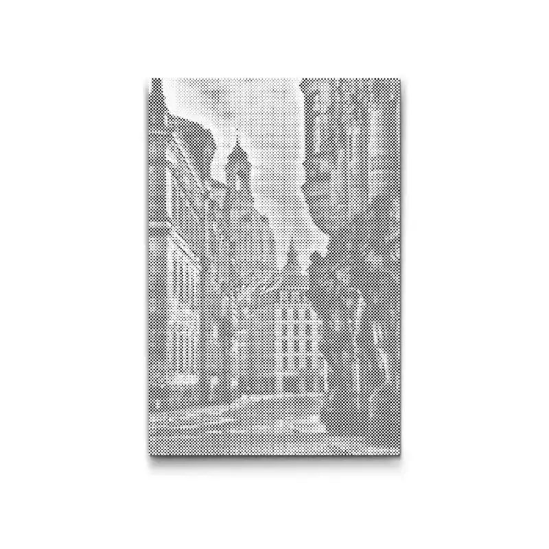 Punktmalerei – Gasse in Dresden – Deutschland Jetzt Bestellen