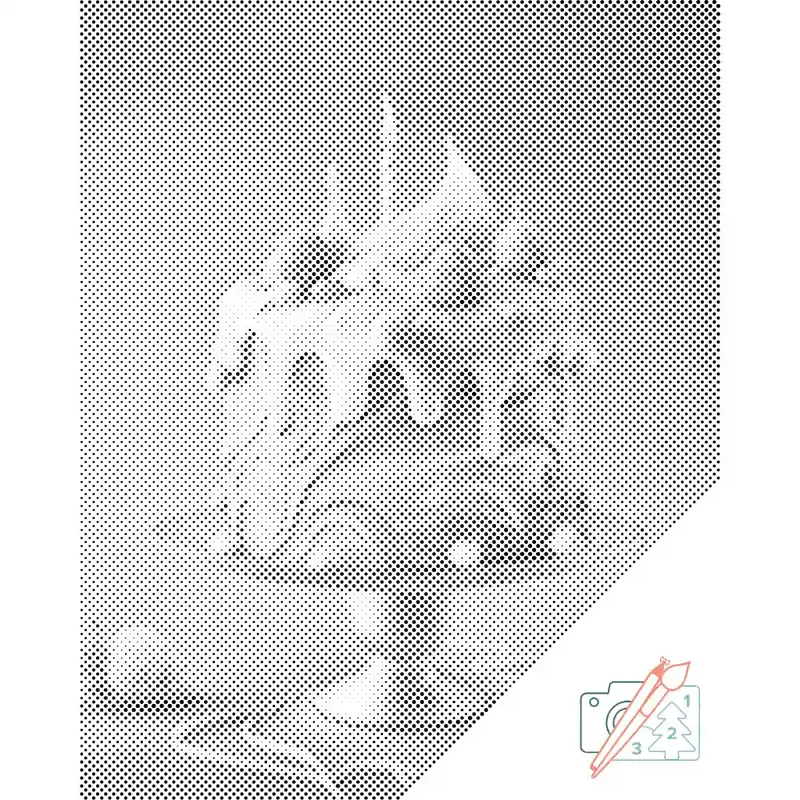 Punktmalerei – Geburtstagskuchen Billig