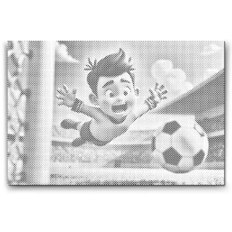 Punktmalerei – Fußballtorwart Großhandel