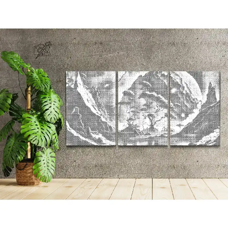 Nur Für Kurze Zeit Punktmalerei – Futuristische Umgebung (3er-Set)